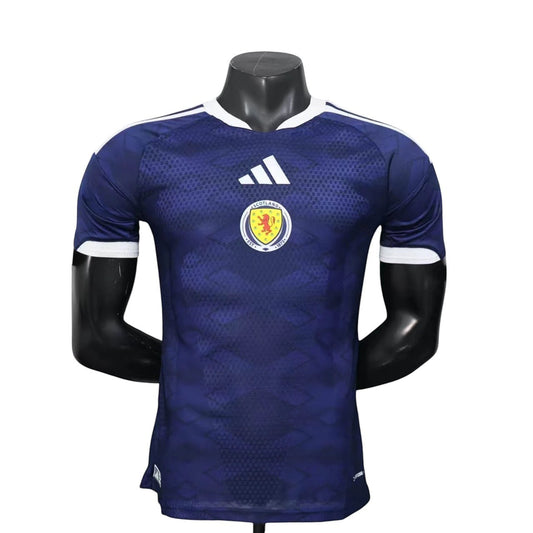 Scotland 2026 Player Version Home Jersey – Size S–XXL – Custom Name & Number, Select Badges