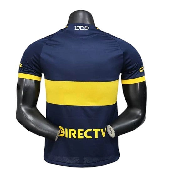 Boca Juniors 2025-26 Player Version Home Jersey – Size S–XXL – Custom Name & Number, Select Badges