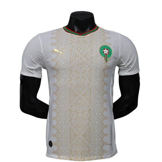 Morocco 2026 Player Version Away Jersey – Size S–XXL – Custom Name & Number, Select Badges