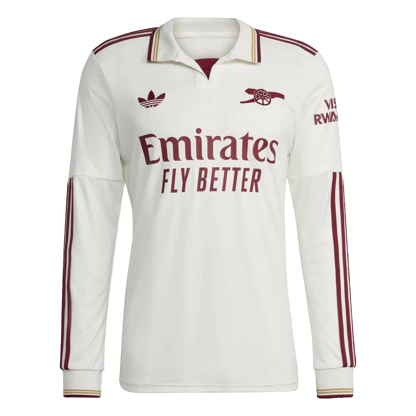 Arsenal 2025-26 Adult Third Long Sleeve Jersey – Size S–XXL – Custom Name & Number, Select Badges